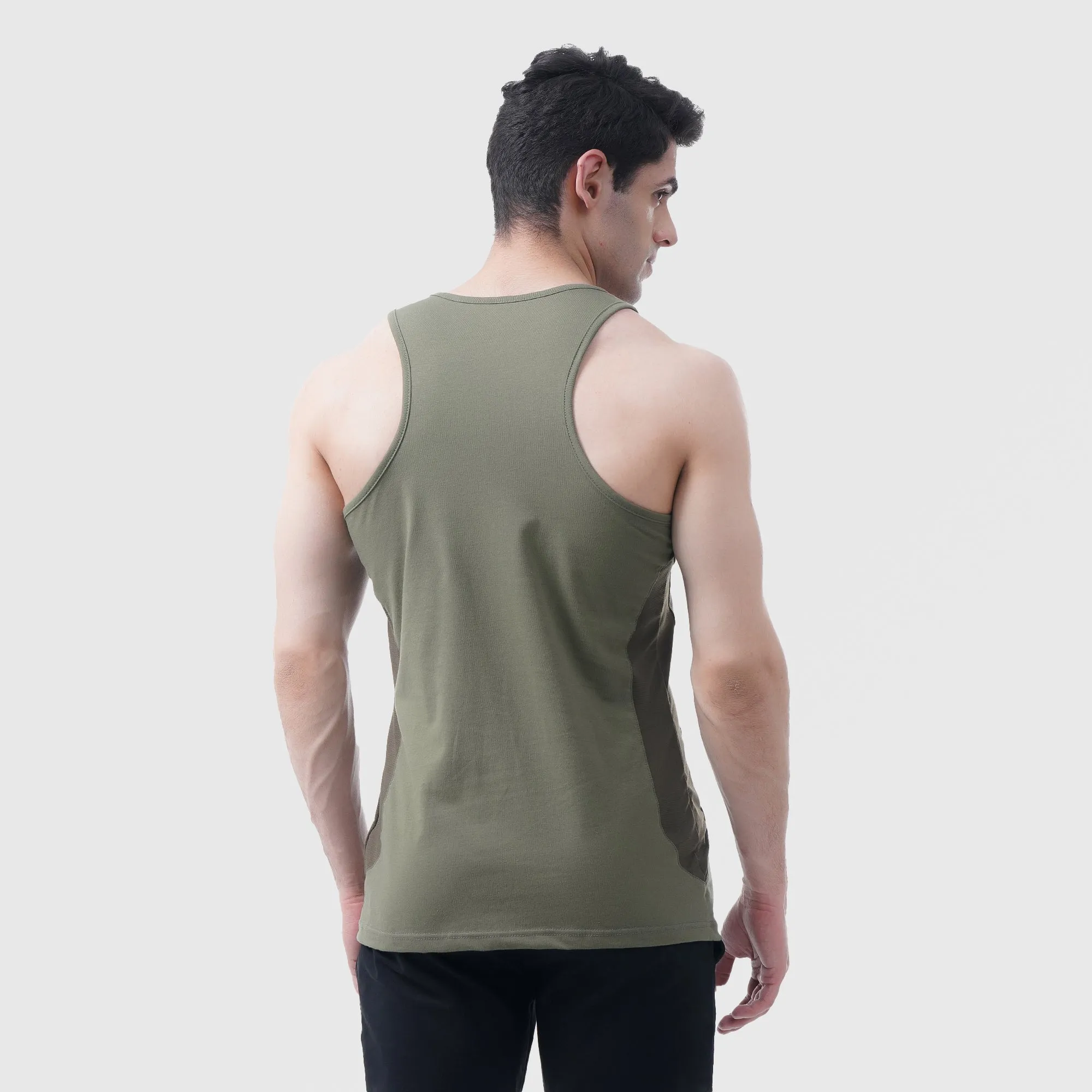 Energy Boost Tank (Olive)