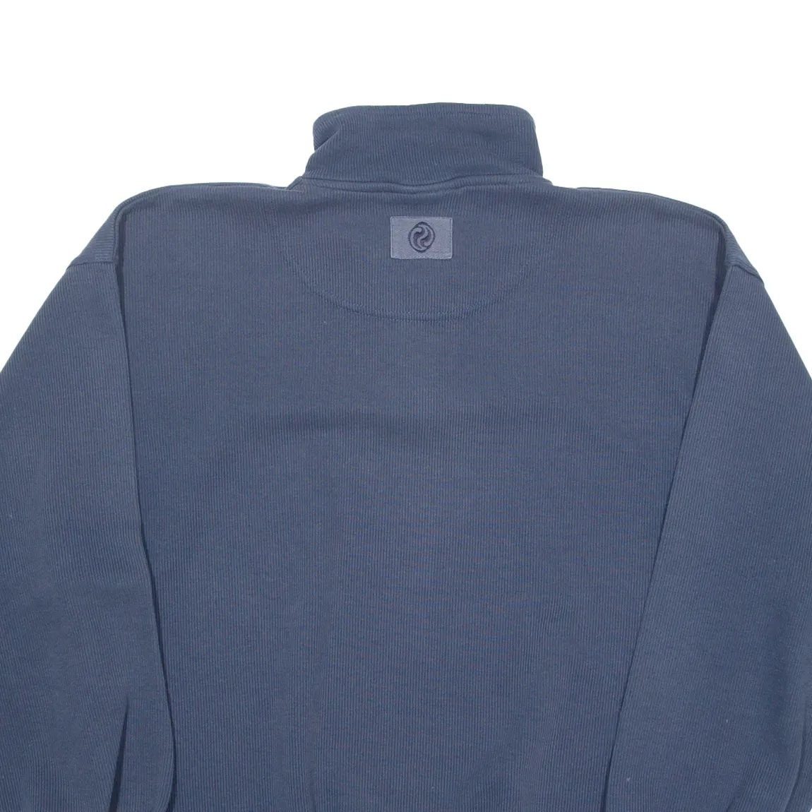 ENERGY SPORTS GEAR Mens Sweatshirt Blue 1/4 Zip L