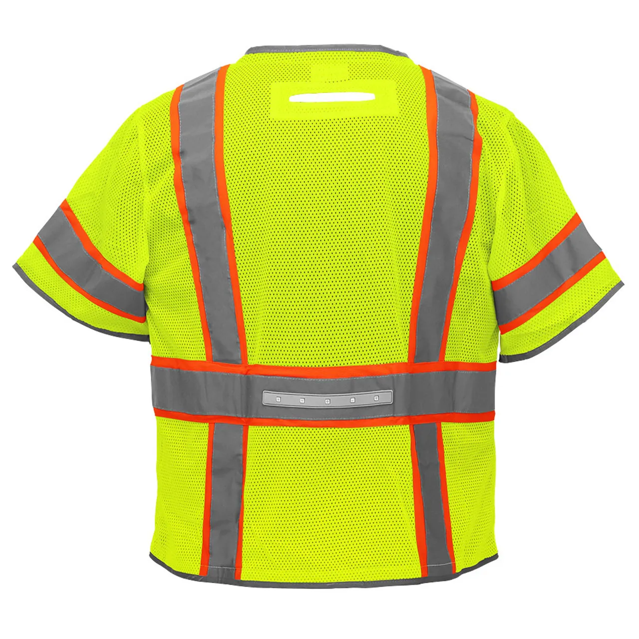 FrogWear® LED Illuminated Class 3 Hi Vis Yellow Safety Vest GLO-315LED