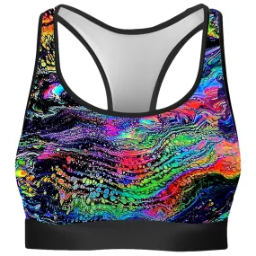 Galactic Drip Rave Bra