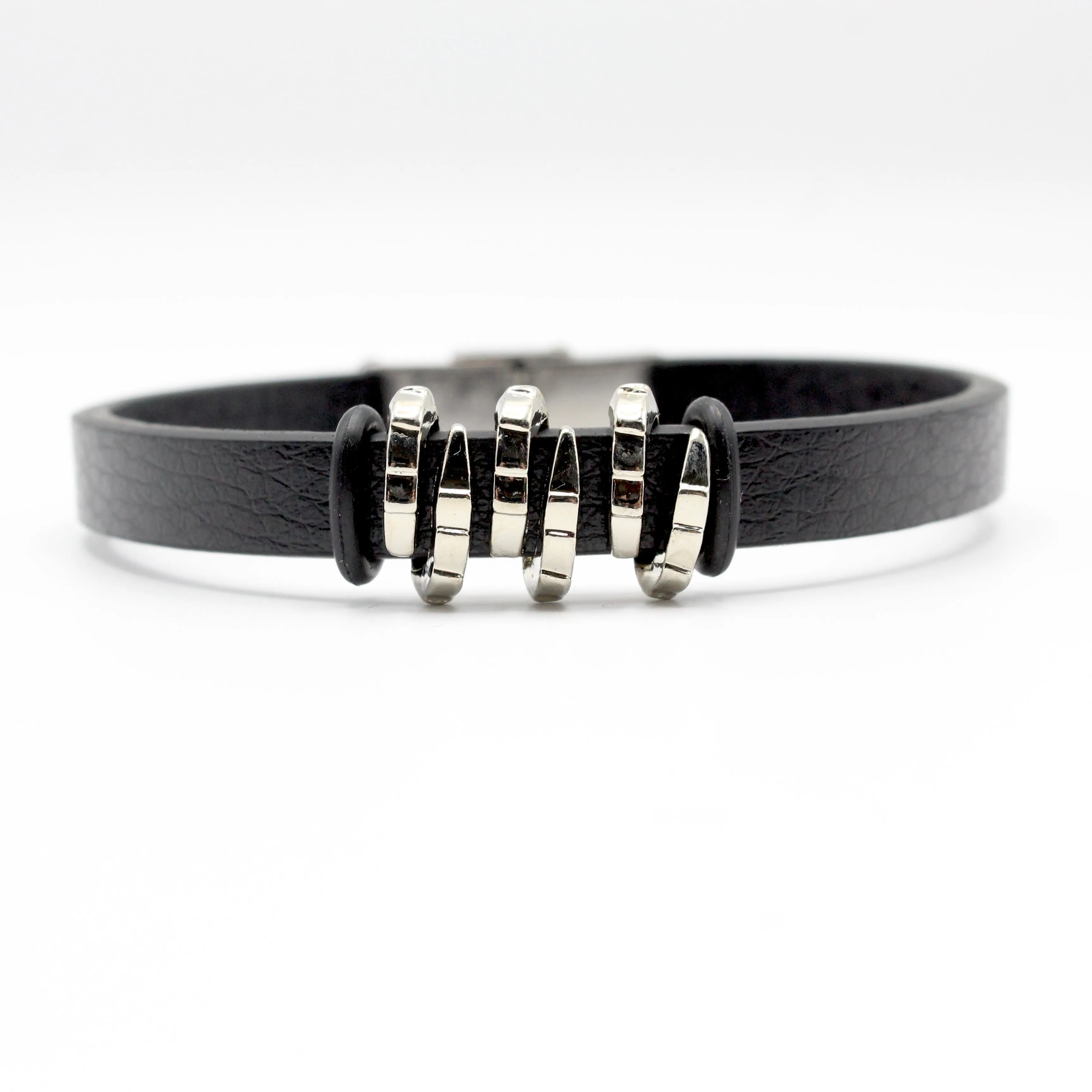 Ghost Teeth Premium Leather Bracelet