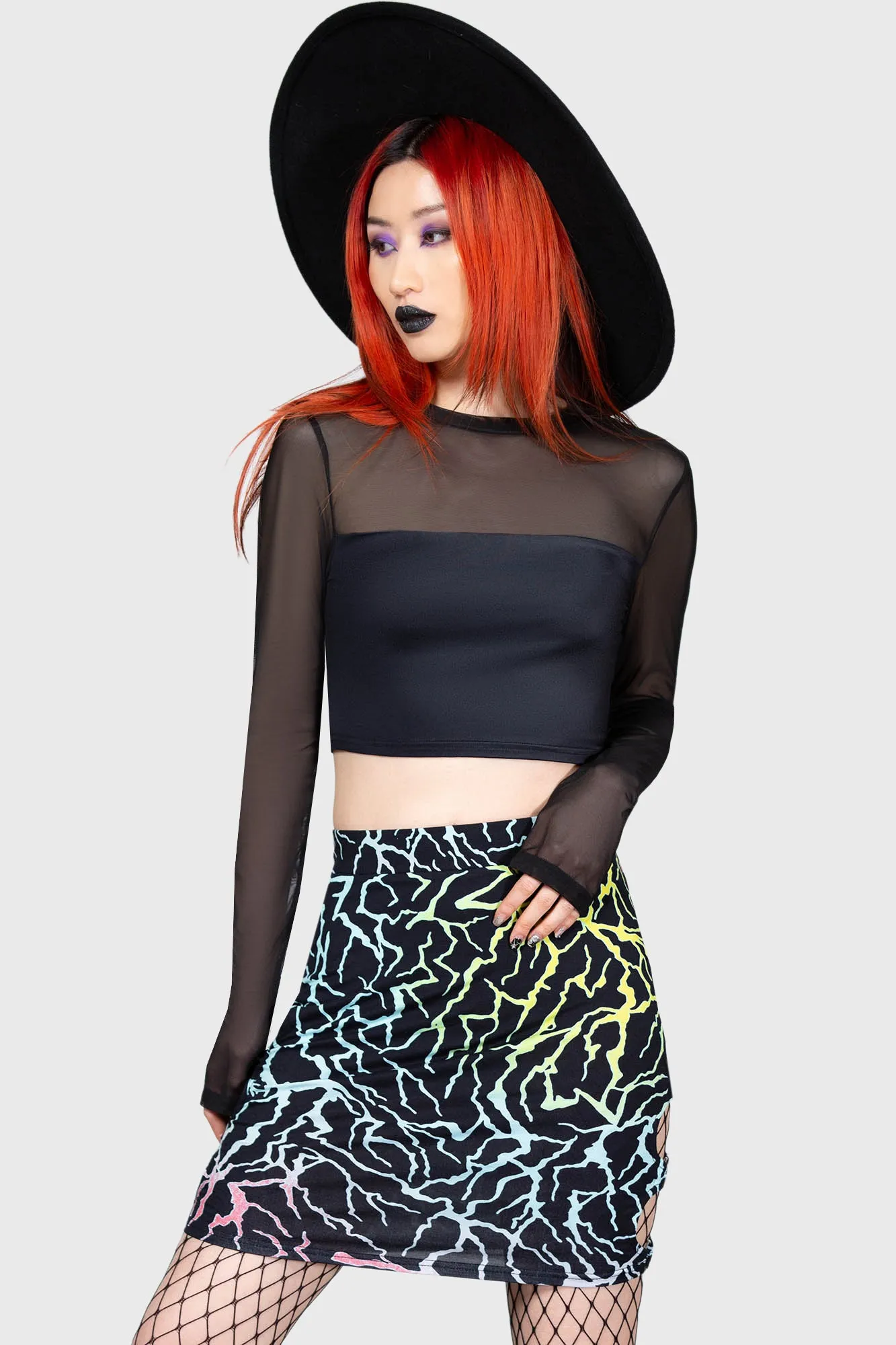 Ghoul Sweat Crop Top