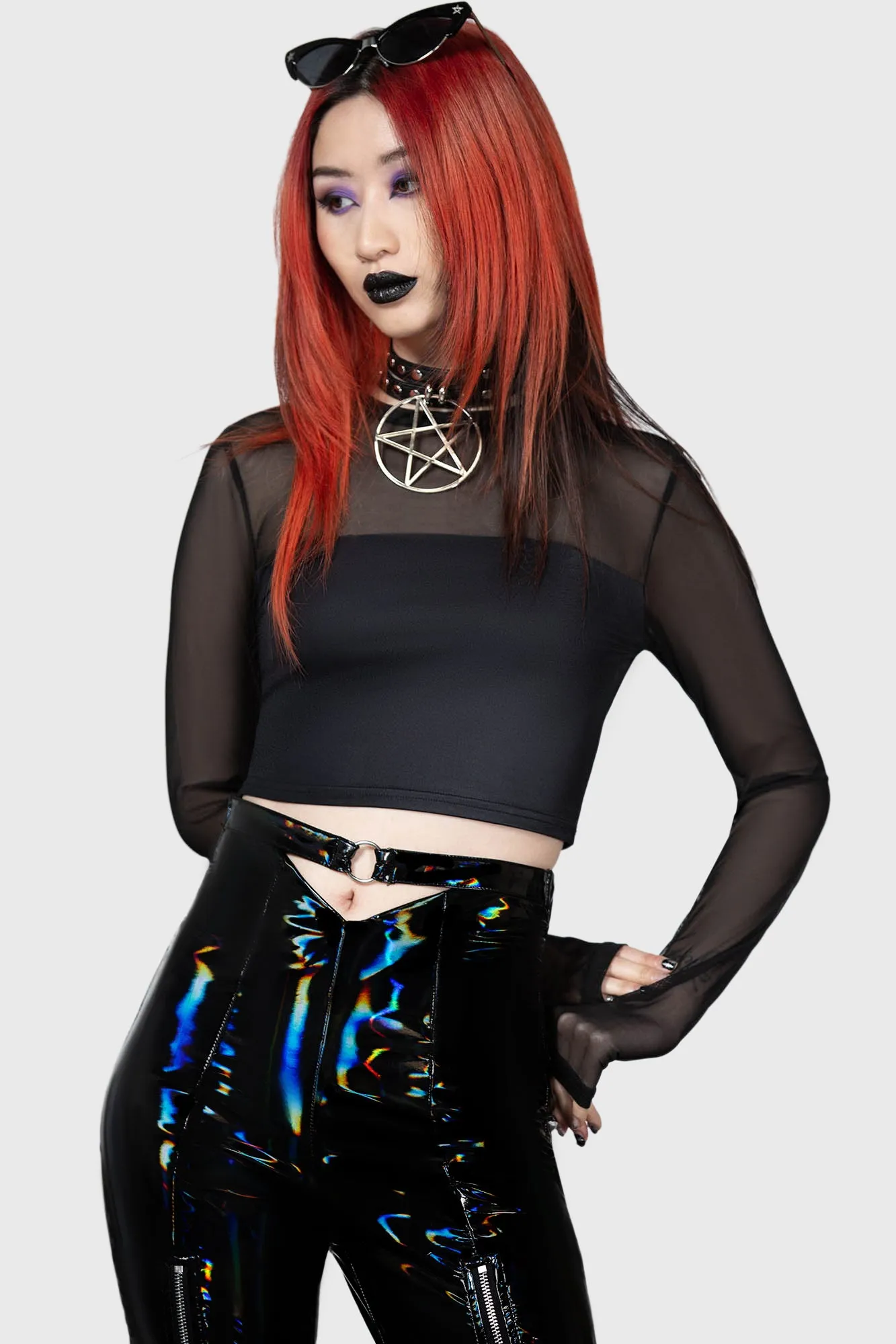 Ghoul Sweat Crop Top