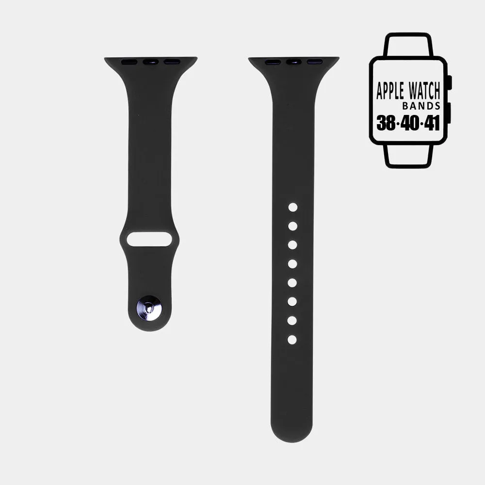 iLLASPARKZ Solid Apple Watch Silicone Band