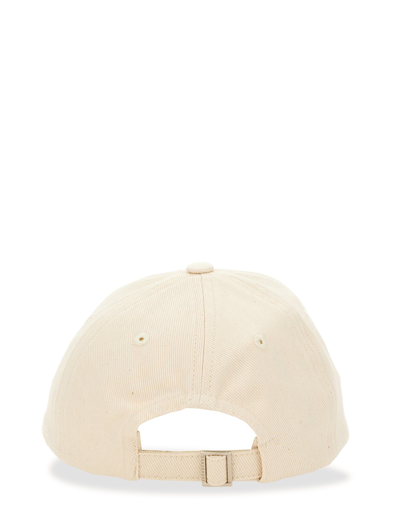 JACQUEMUS    LA CASQUETTE COTTON CANVAS BASEBALL CAP