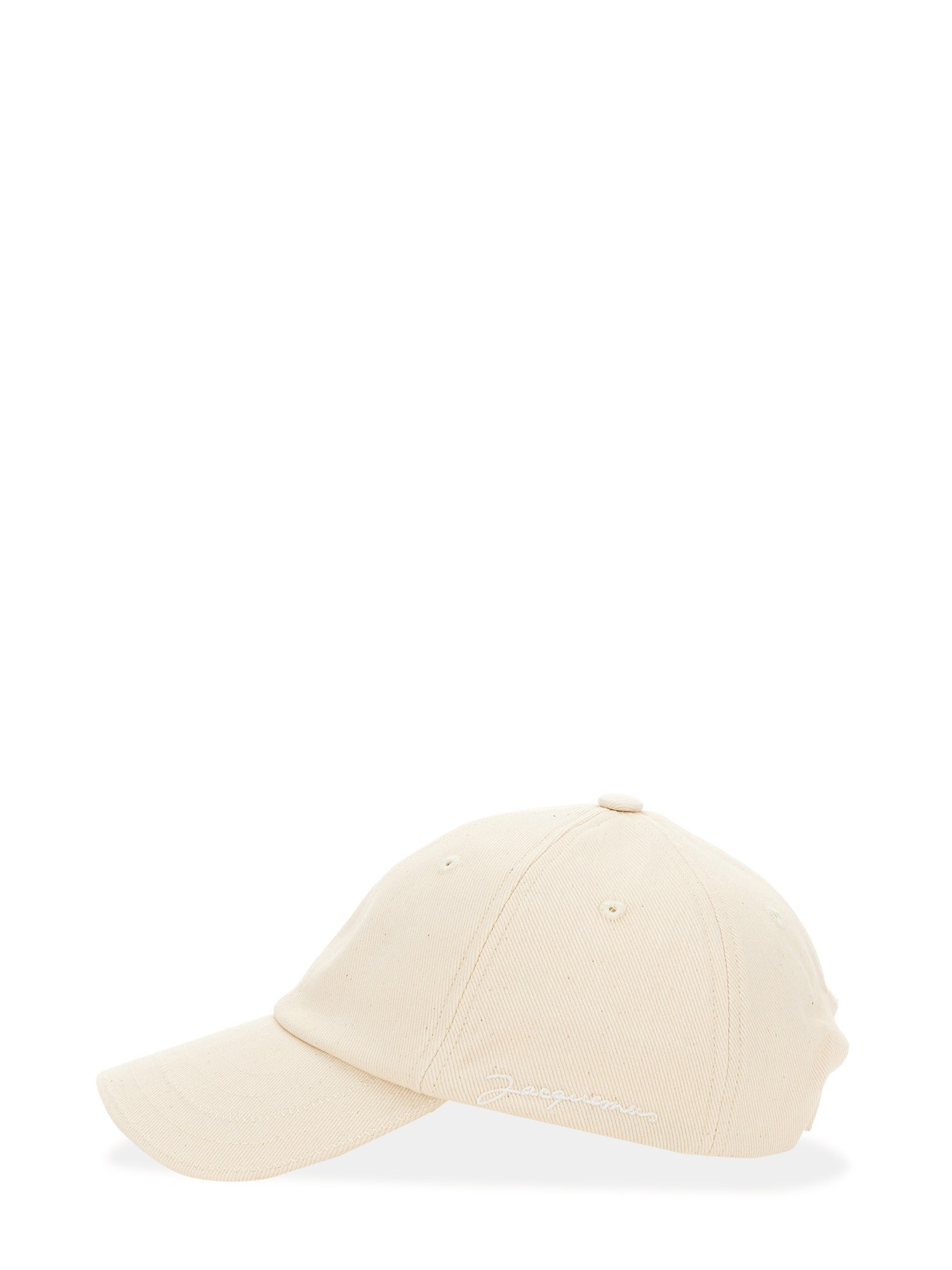 JACQUEMUS    LA CASQUETTE COTTON CANVAS BASEBALL CAP