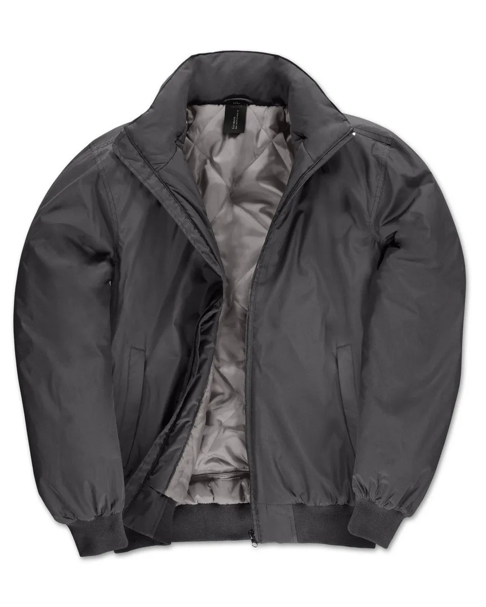 JM961 B&C Men's Crew Bomber Jacket