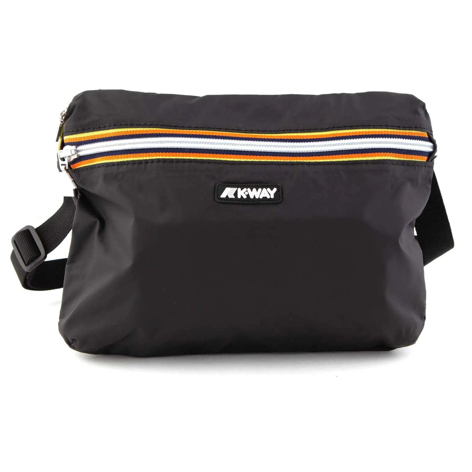 K-Way Unisex Black Sports Shoulder Bag