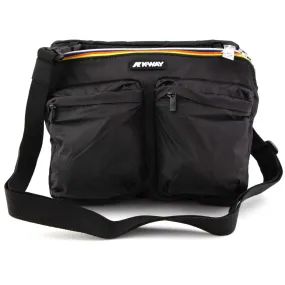 K-Way Unisex Black Sports Shoulder Bag