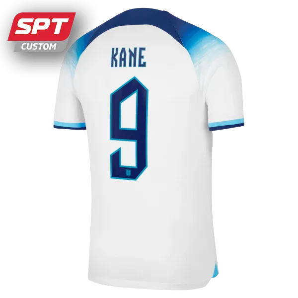 Kane #9 - Nike England Adults Home Jersey