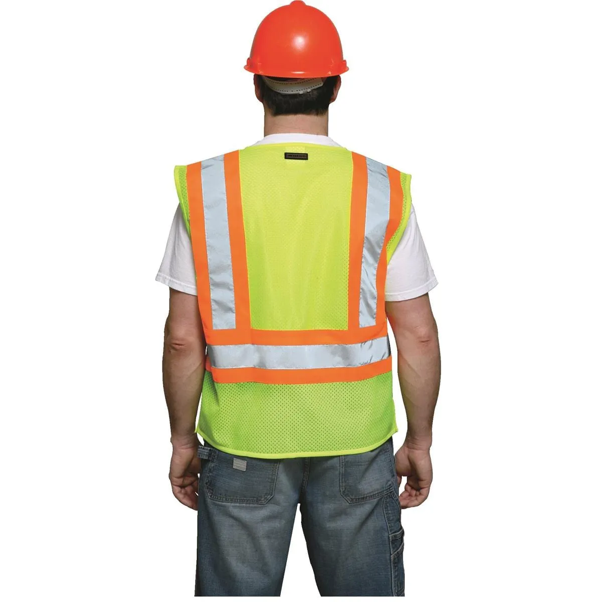 Kishigo ANSI Class 2 Contrasting Ulta-Cool Hi-Vis Breakaway Safety Vest