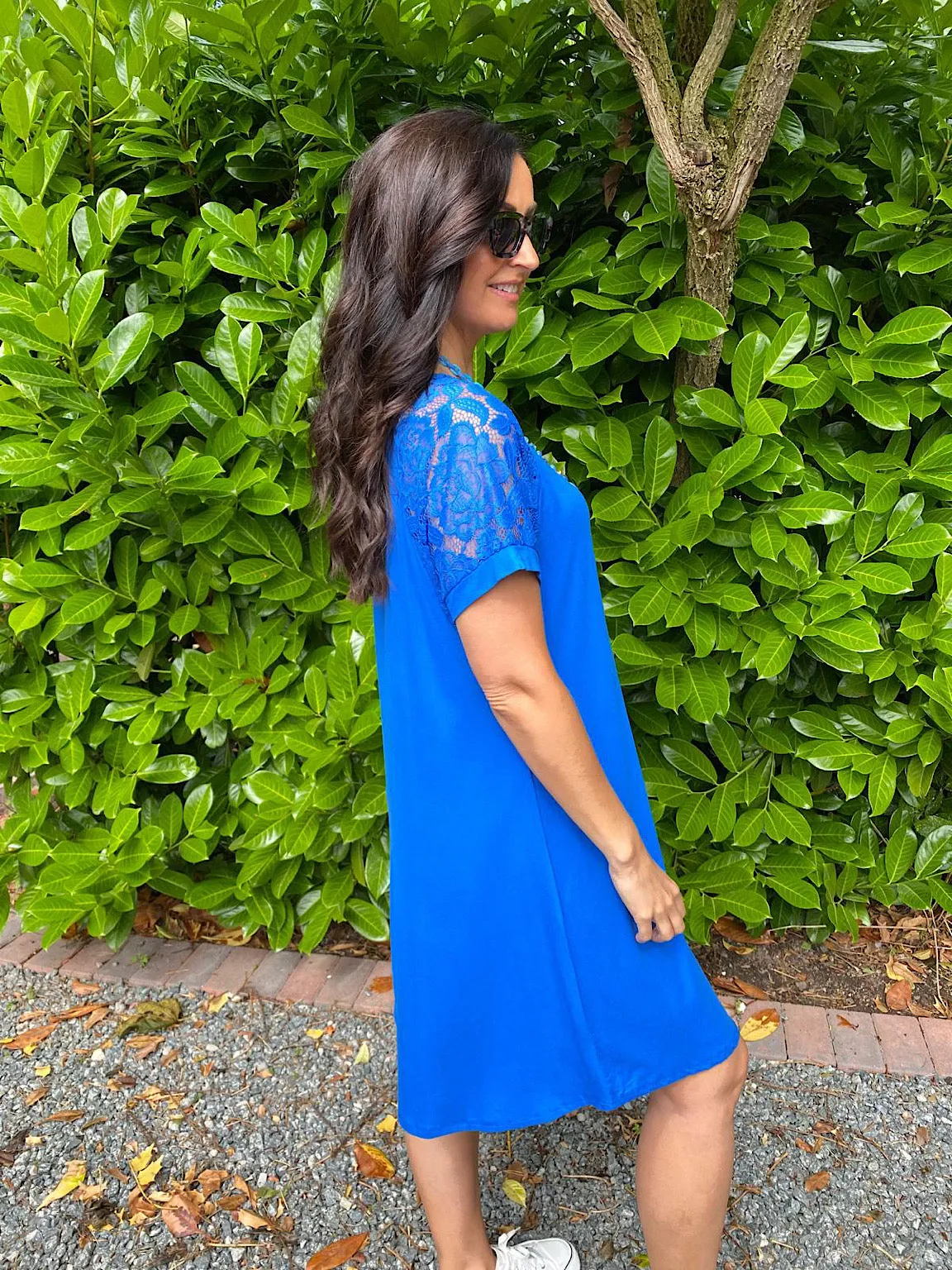 Lace Sleeve Dress Devon