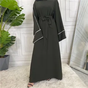 Layali Olive Green Abaya