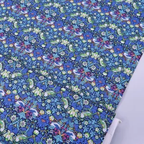 Liberty Fabrics Tana Lawn - Strawberry Thief - Navy