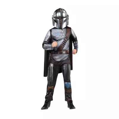 Little & Big  Boys The Mandalorian Light-Up Star Wars Costume