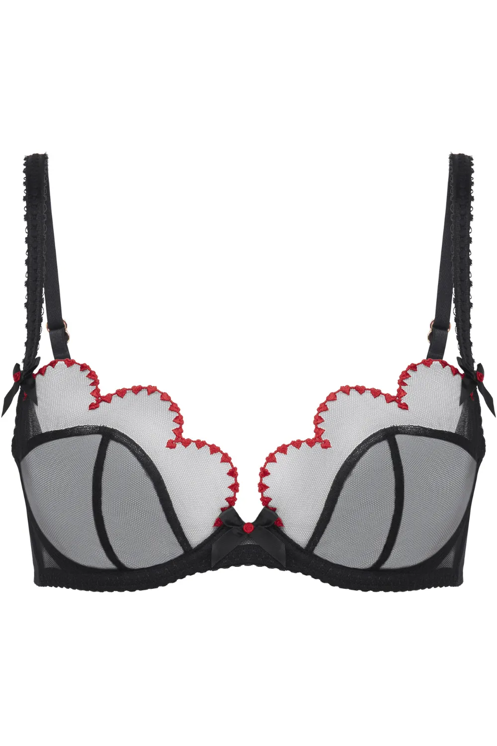 Lorna Heart Plunge Underwired Bra