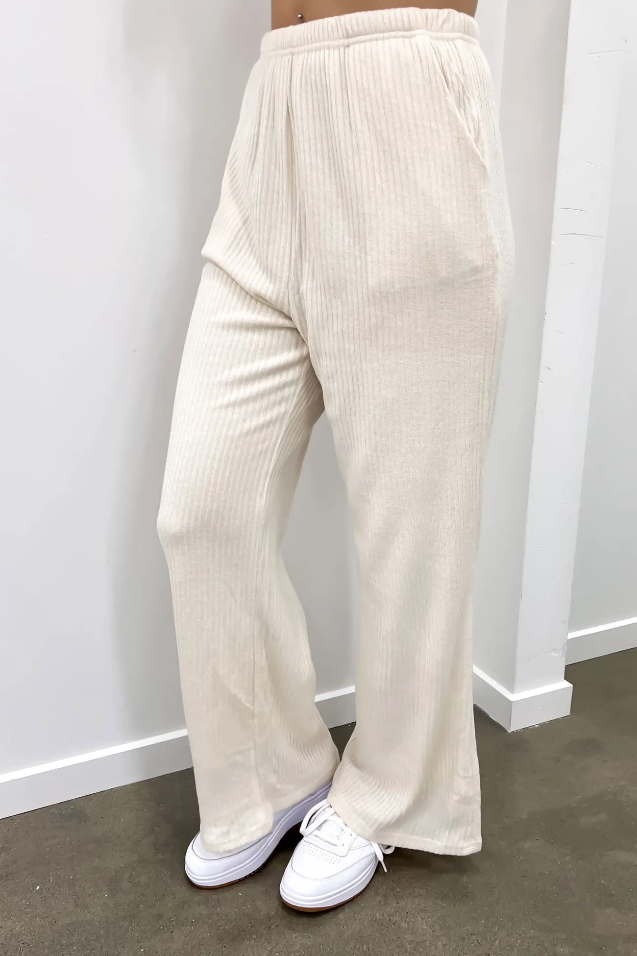 Maddison Ribbed Set Cream