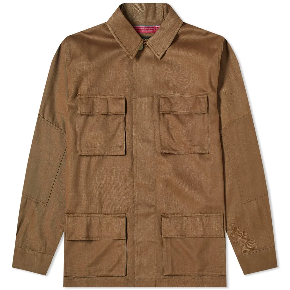 Maharishi BDU Cellulose Shirt JacketMaha Olive