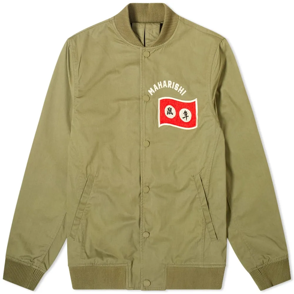 Maharishi Year of The Rat Tour JacketMaha Olive