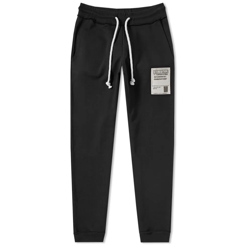 Maison Margiela 10 Stereotype Sweat PantBlack