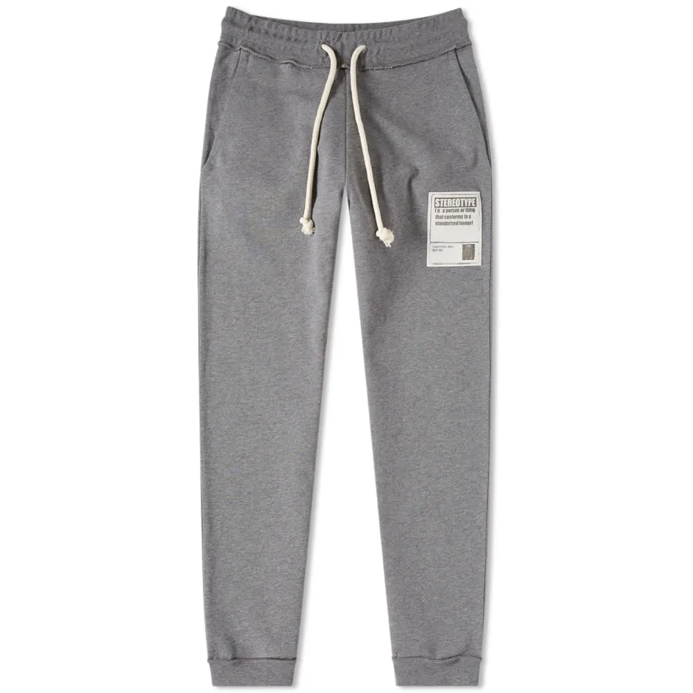 Maison Margiela 10 Stereotype Sweat PantGrey Melange