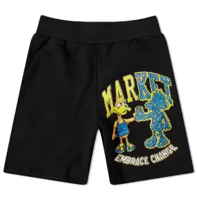 Market Dark & Light Duck Sweat ShortBlack