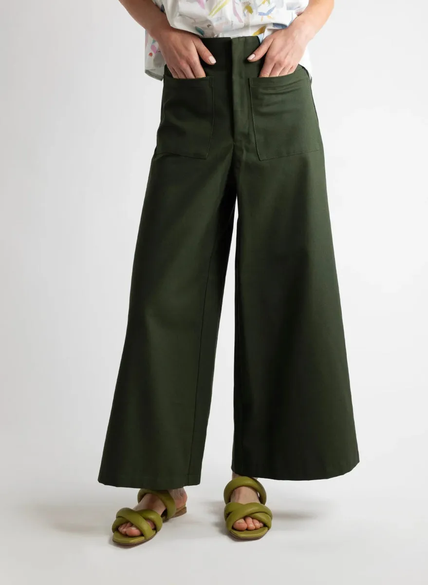 Meg Painter's Pant (Olive)