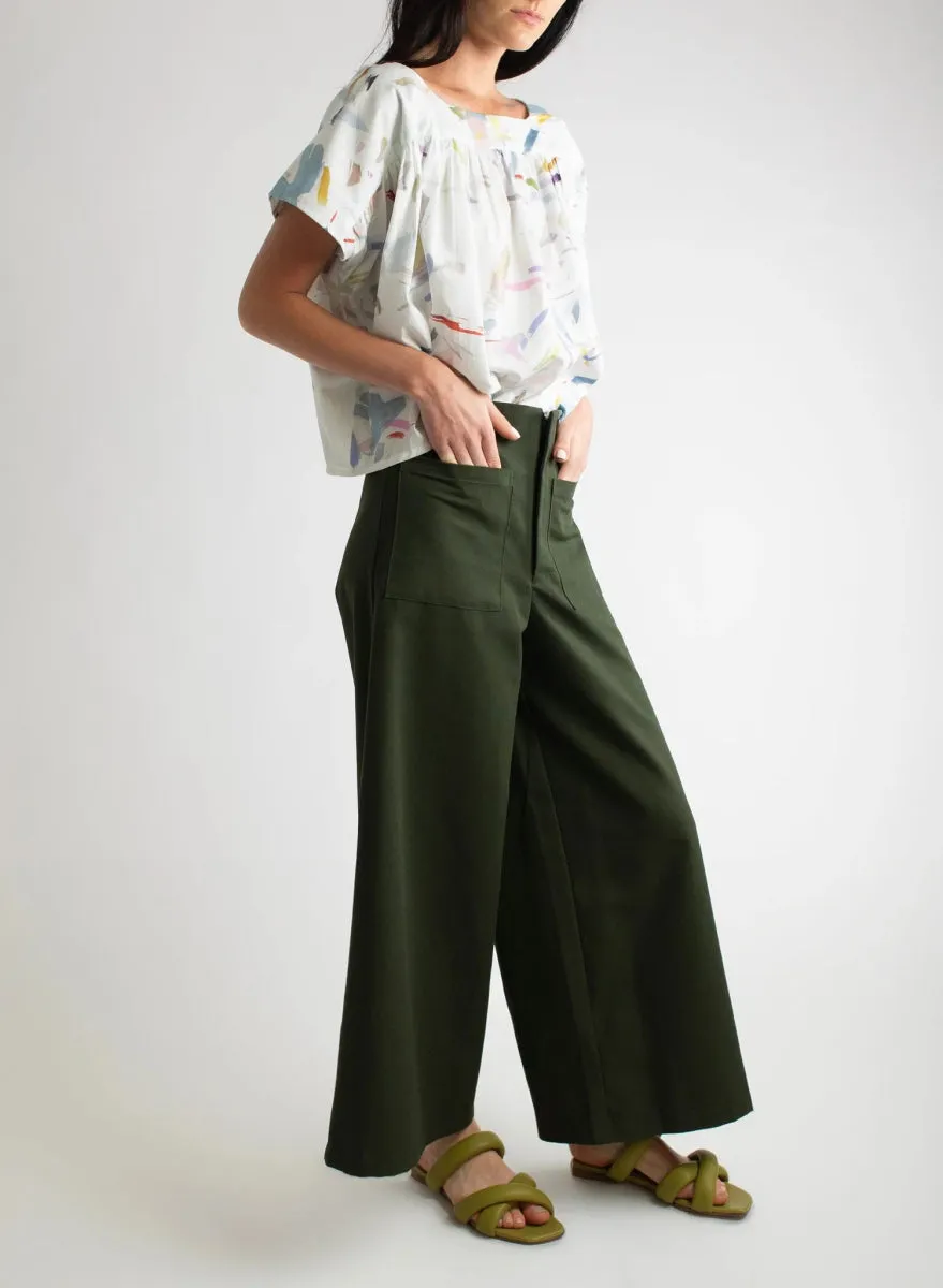 Meg Painter's Pant (Olive)