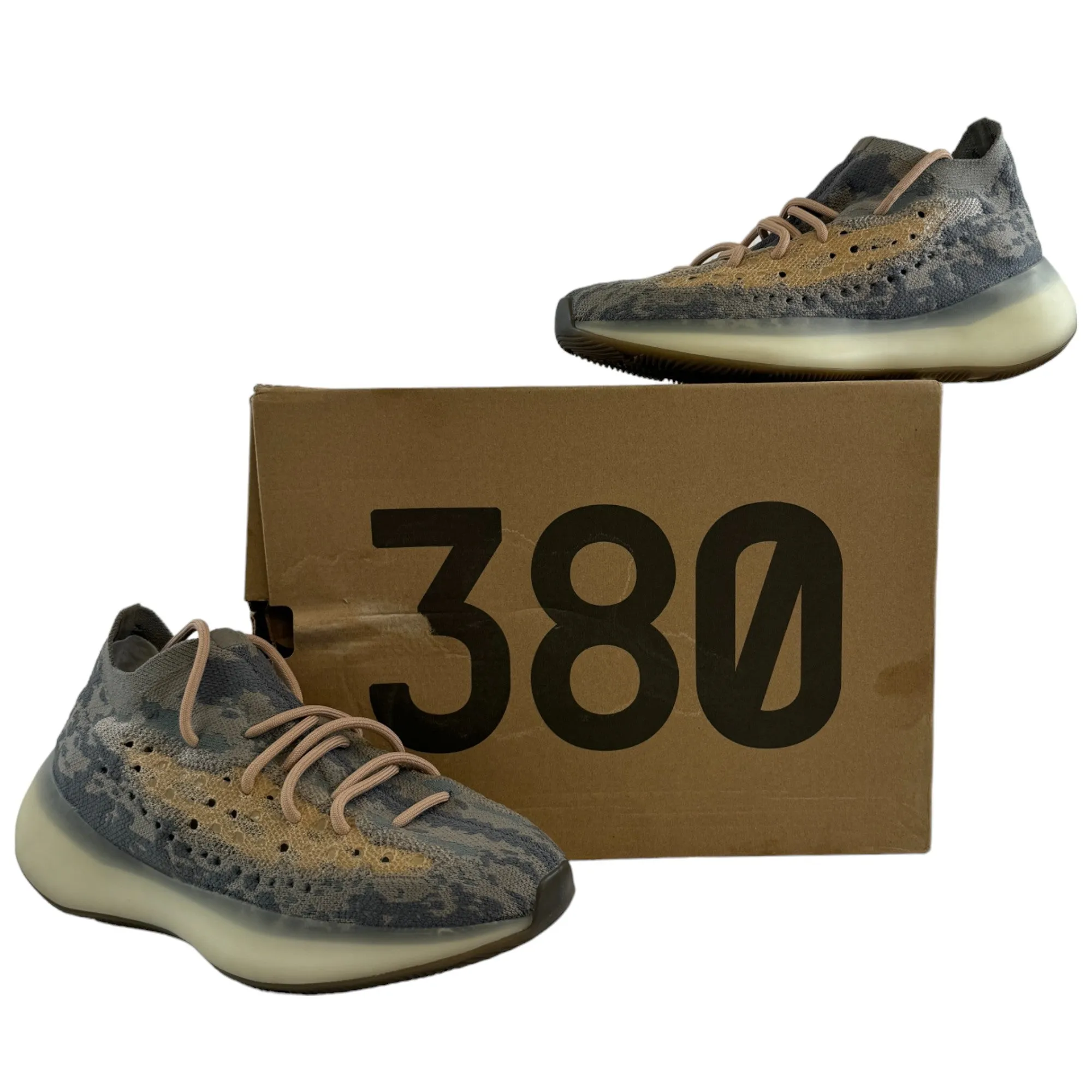 Men's Boost 380 Low Trainers Brown Size EU 42 / UK 8