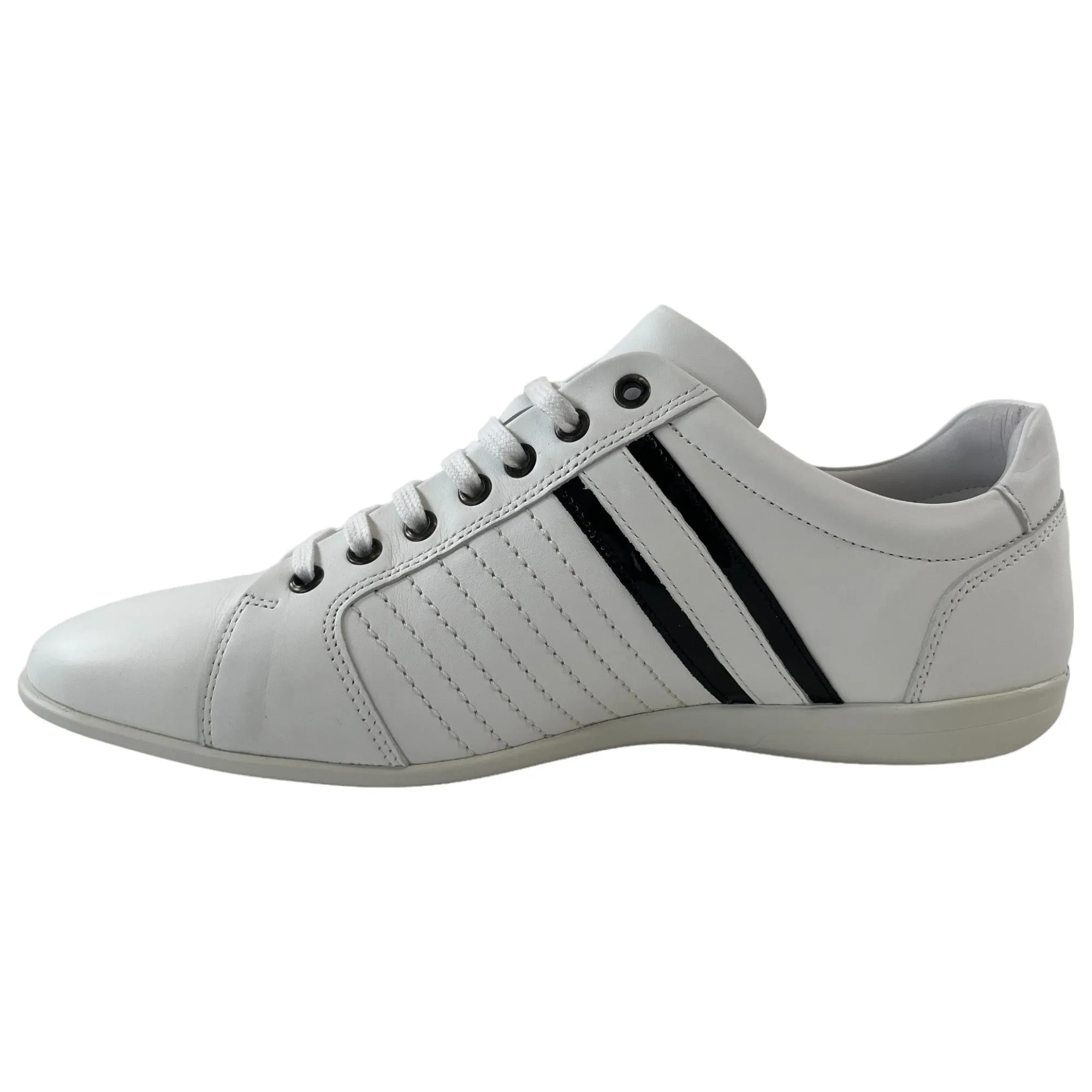 Men's Collection Low Trainers White Size EU 44 / UK 10