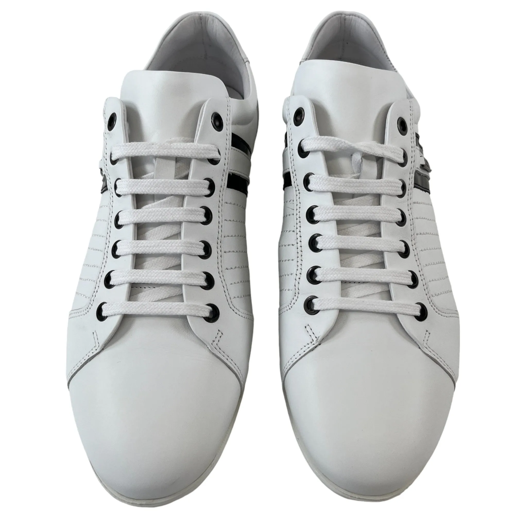 Men's Collection Low Trainers White Size EU 44 / UK 10