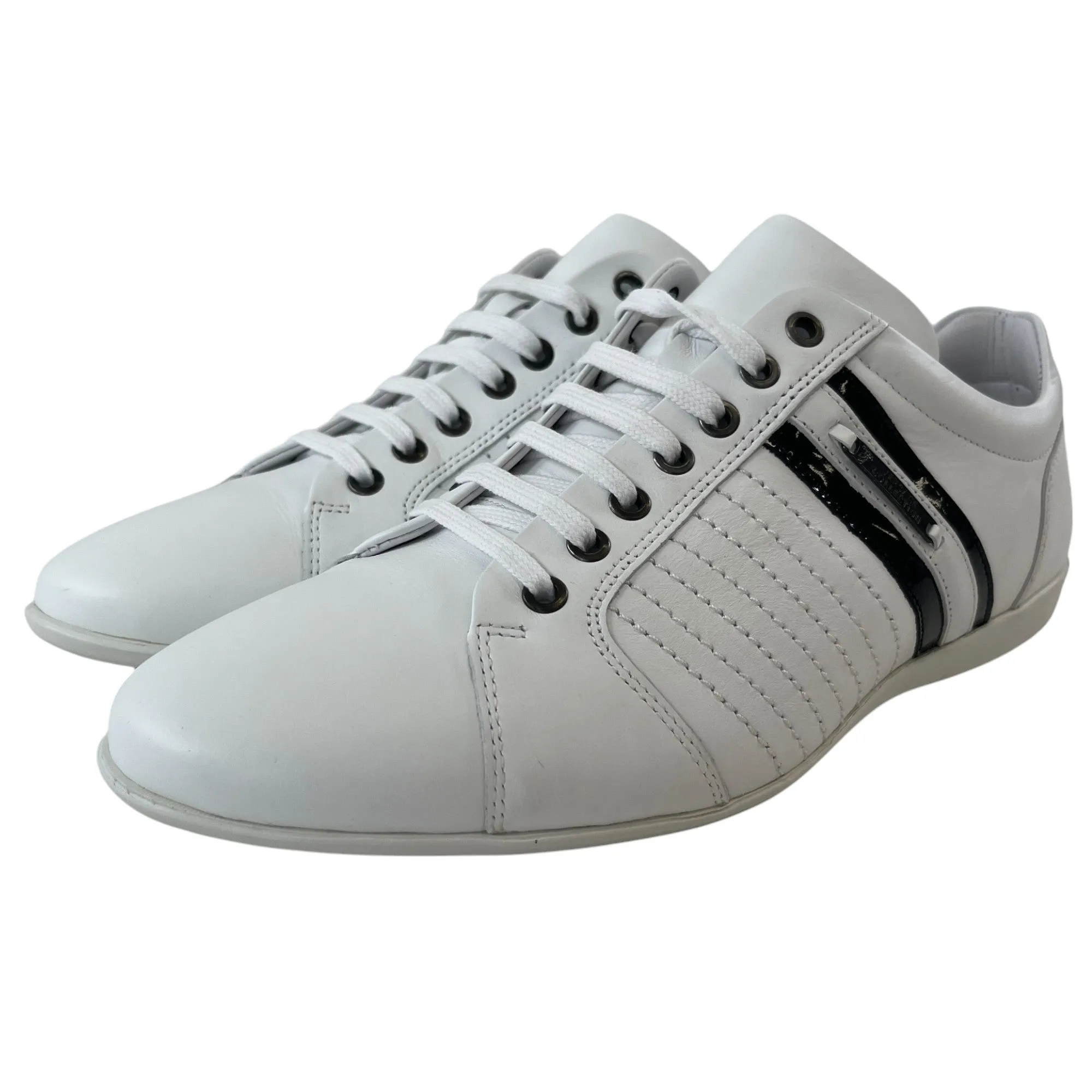 Men's Collection Low Trainers White Size EU 44 / UK 10