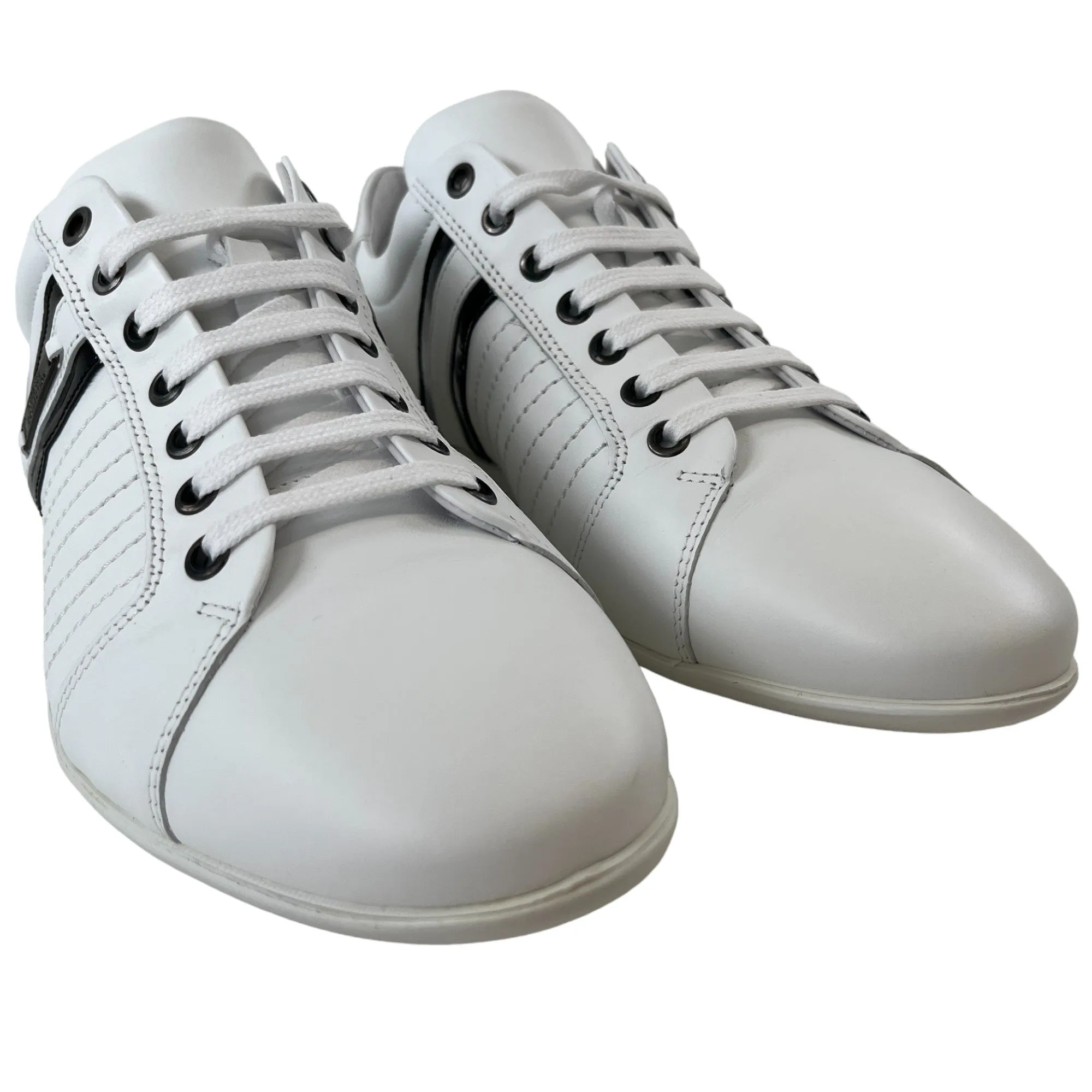 Men's Collection Low Trainers White Size EU 44 / UK 10