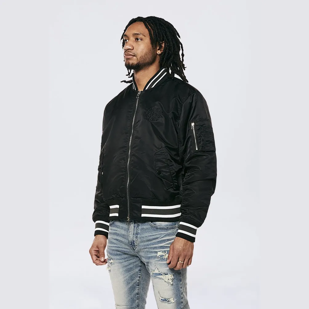 Men's MA1 Bomber Jacket Black - Online Exclusive