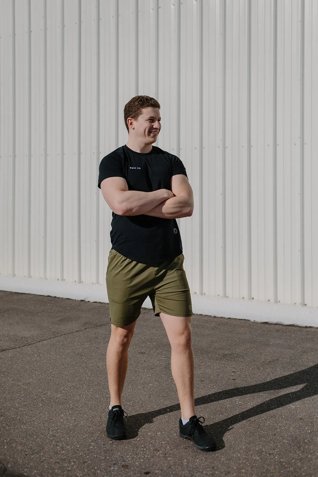 Mens OLIVE shorts