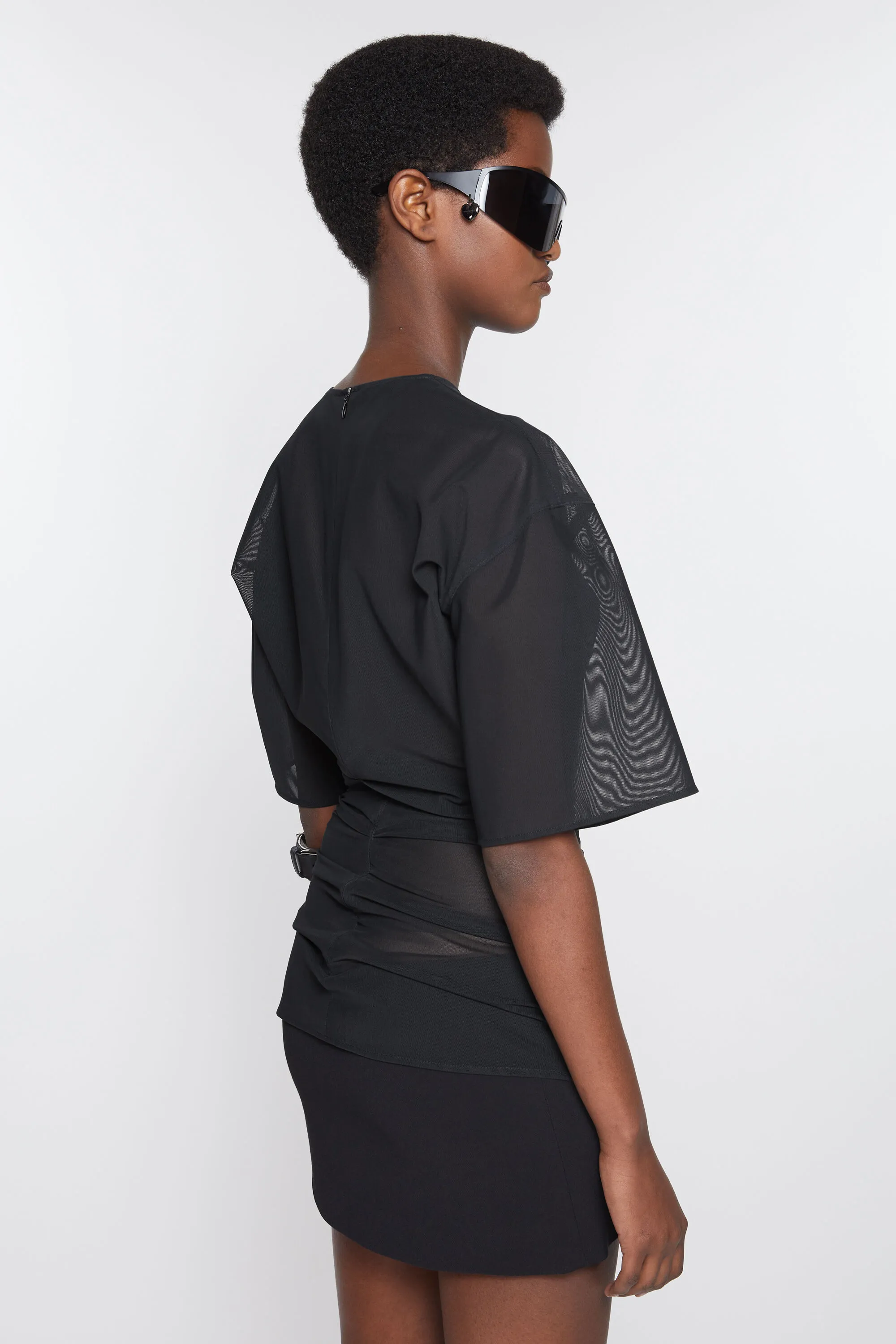 Mesh t-shirt--Runway Show-