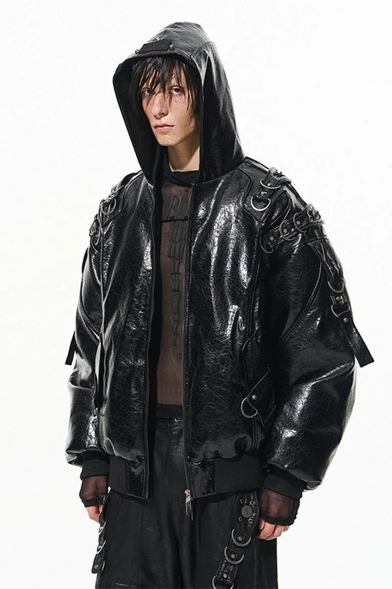 Metal Decor Heavy Bomber Jacket