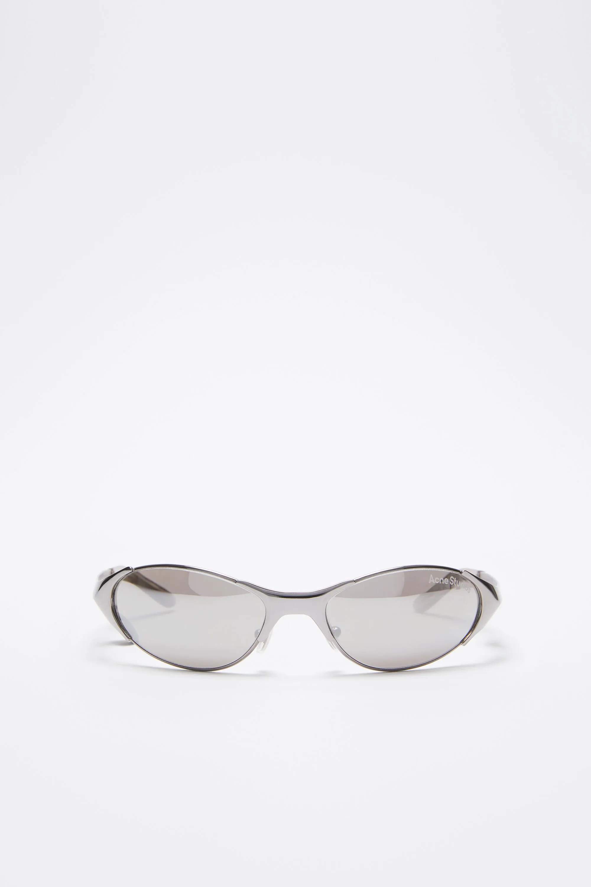 Metal frame charm sunglasses--Runway Show-