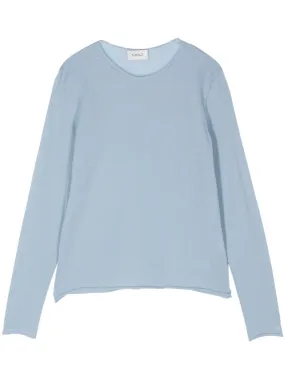 MRZ fine-ribbed jumper - Blue