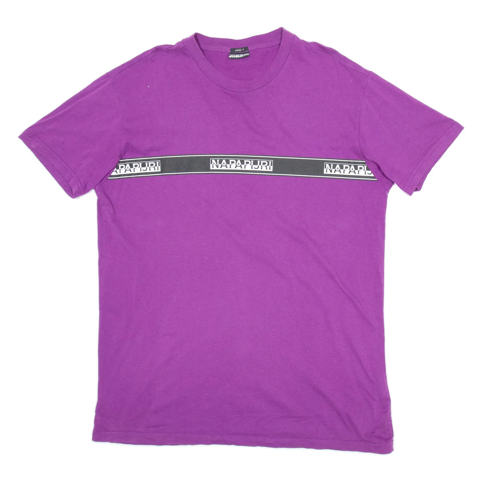 NAPAPIJRI Loose Fit Mens T-Shirt Purple L