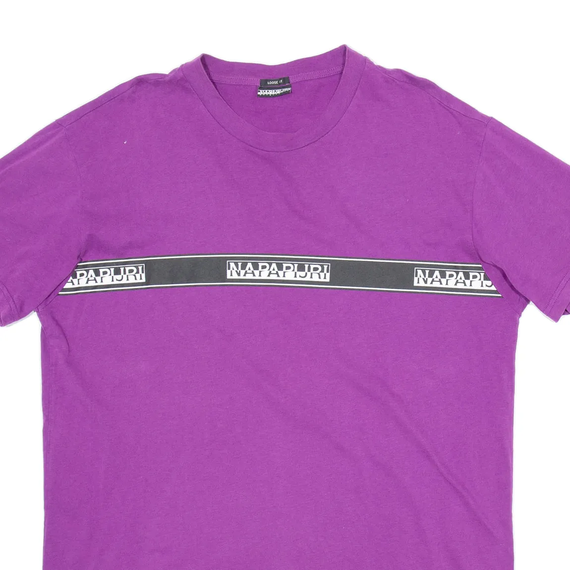 NAPAPIJRI Loose Fit Mens T-Shirt Purple L