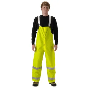 NASCO Class E Hi Vis WorkChoice Fly Front Waterproof Bib Trouser 501TFY221