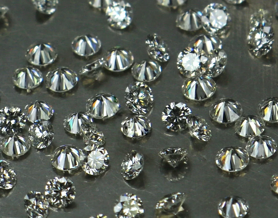 Natural Loose Diamond Round Brilliant Cut G H Color SI1 Clarity 1.00 to 3.00 MM 2 PIECE Q13