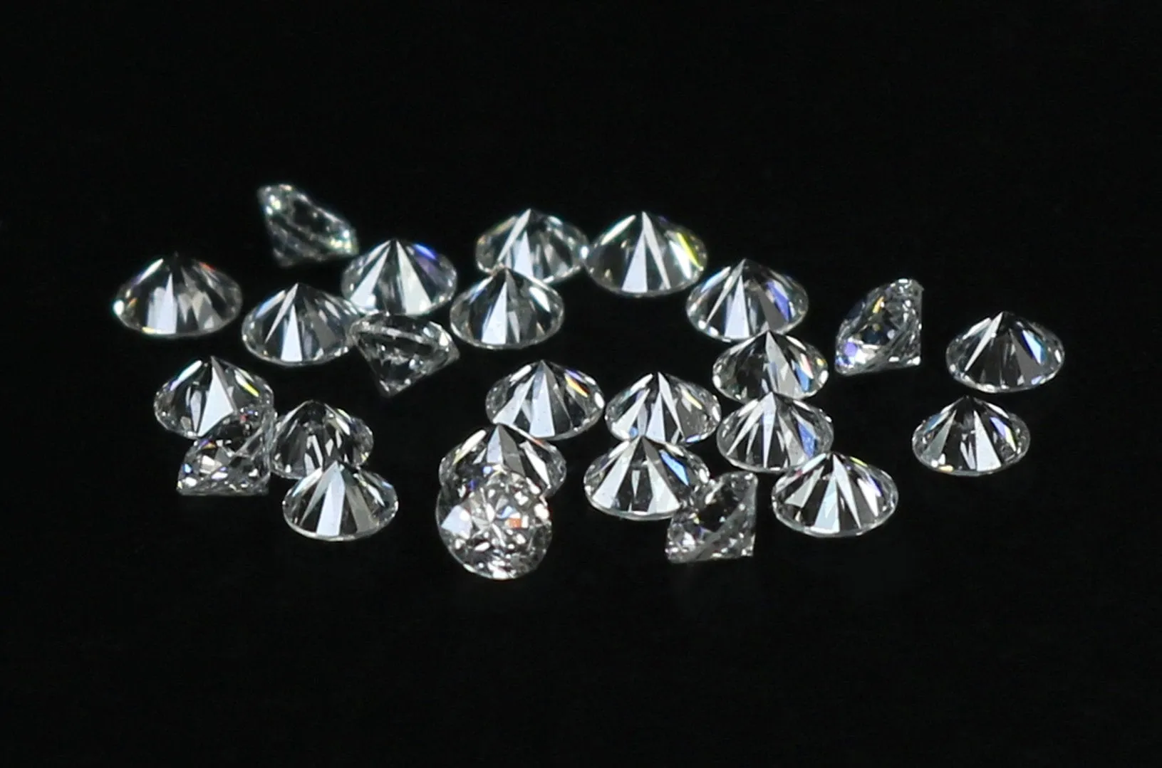 Natural Loose Diamond Round Brilliant Cut G H Color SI1 Clarity 1.00 to 3.00 MM 2 PIECE Q13