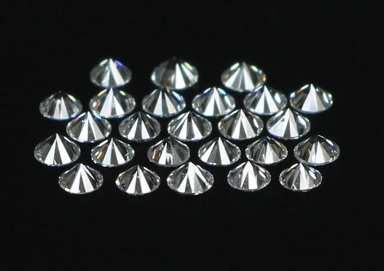 Natural Loose Diamond Round G-H White Color SI1 Clarity 1.80 to 2.00 MM 10 Pcs Lot Q19