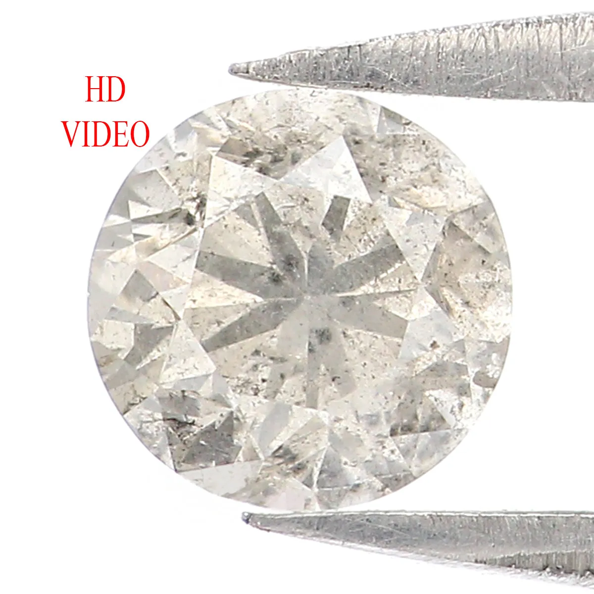 Natural Loose Round H-I Color Diamond 0.76 CT 5.60 MM Round Shape Brilliant Cut Diamond L4458