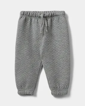 NETUSSB SWEATPANTS - Grey melange