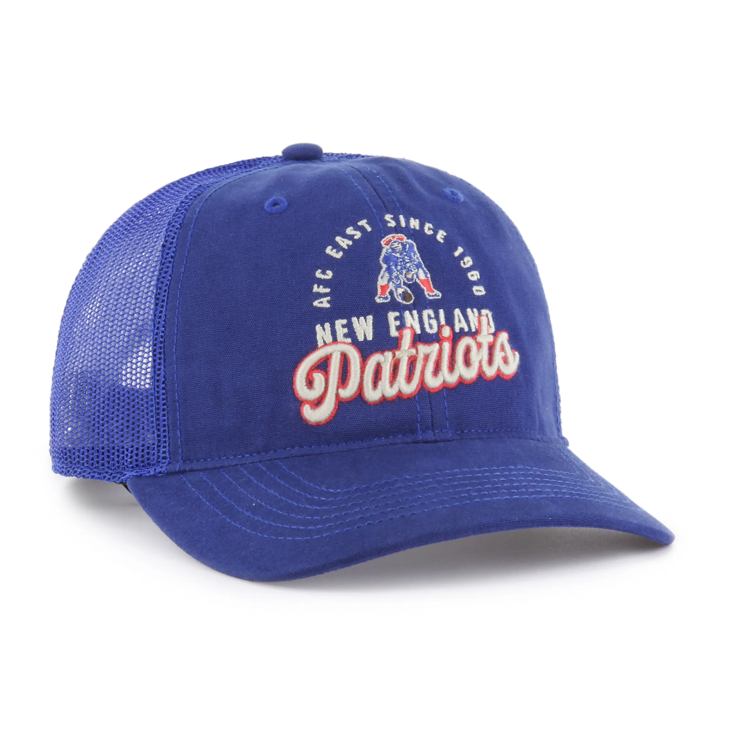 NEW ENGLAND PATRIOTS HISTORIC PITSTOP '47 TRUCKER RELAXED FIT