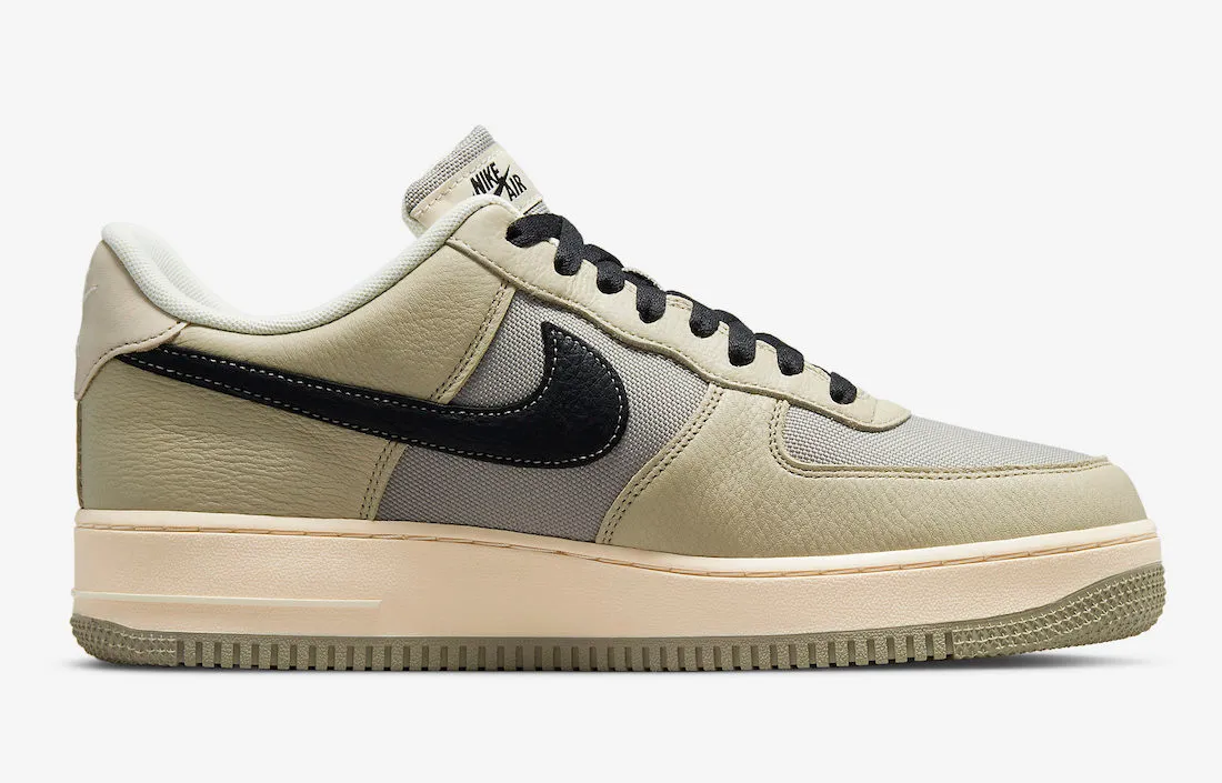 Nike Air Force 1 Low Rattan Gore-Tex Olive Black Moon Fossil DO2760-206