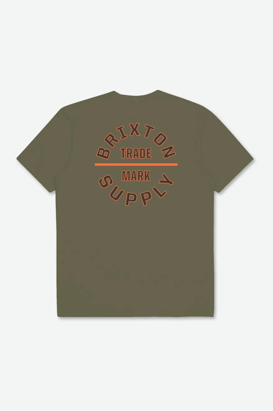 Oath V S/S Standard Tee - Olive Surplus/Carrot/Washed Black